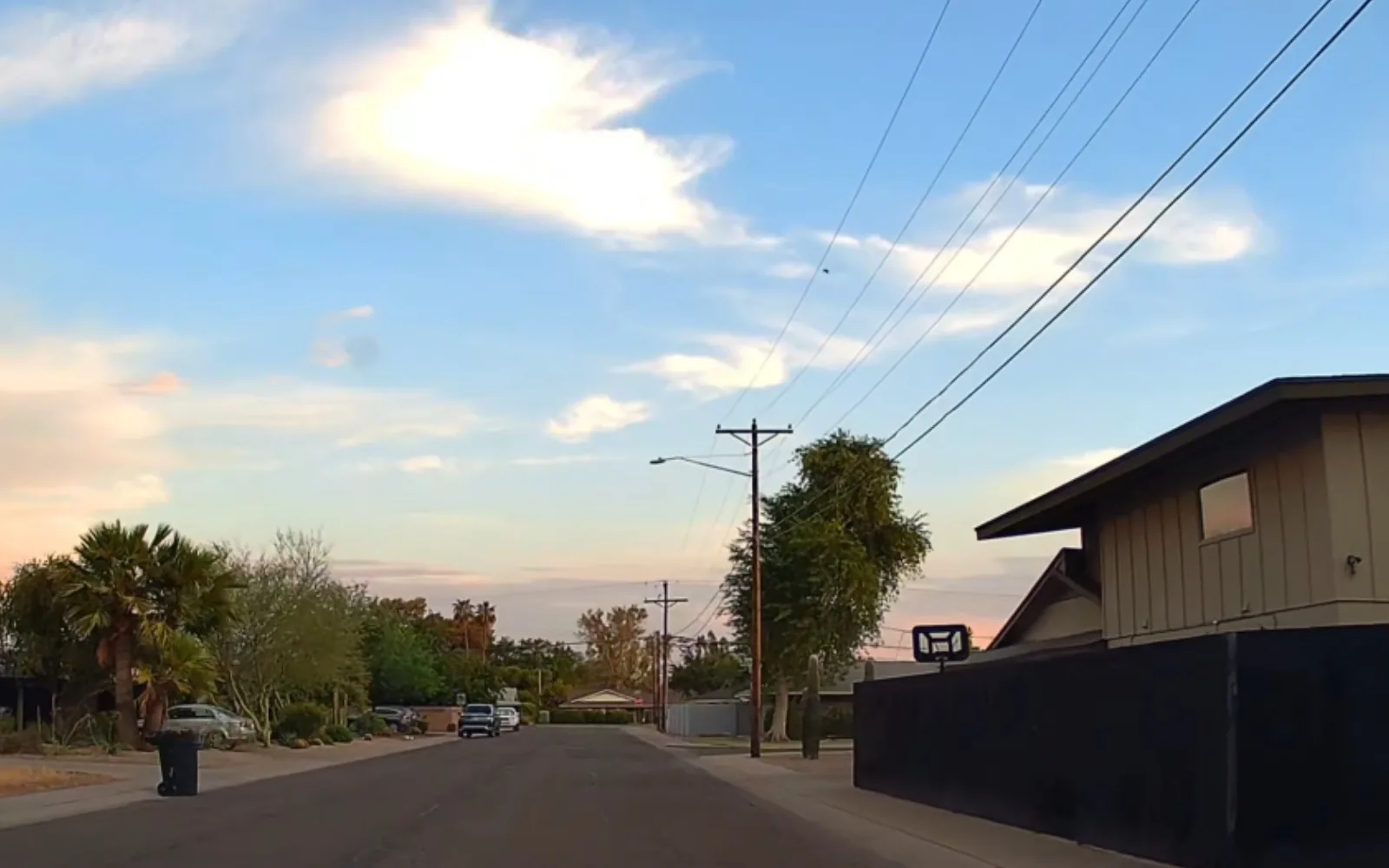 Residential Tempe, AZ street served by Tempe 24/7 Plumbing